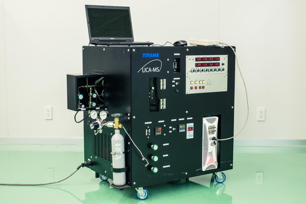 可搬型多成分同時リアルタイム分析　LICA-MS